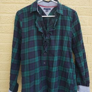Tommy Hilfiger Plaid Button Down
